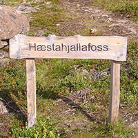 Hæstahjallafoss