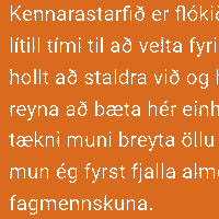 UT í skólastarfi